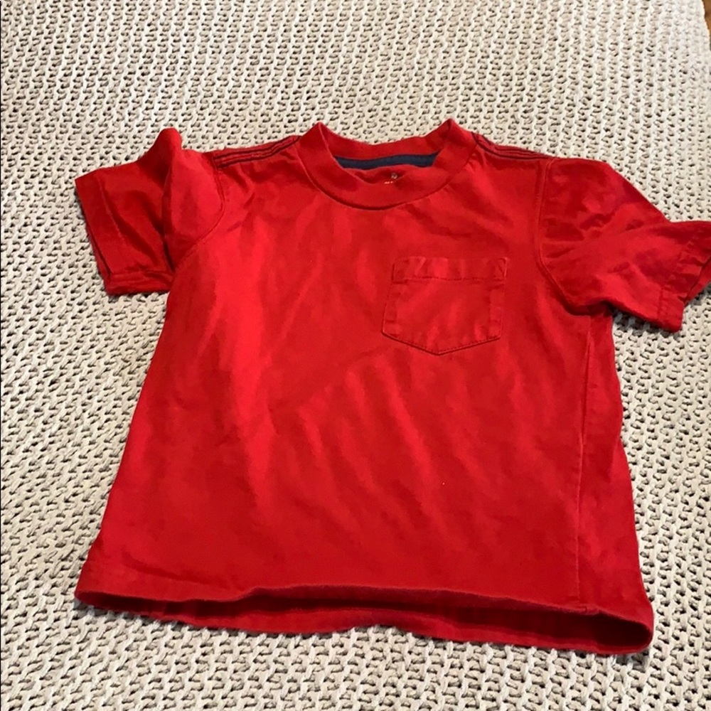 Boys red tshirt 3T